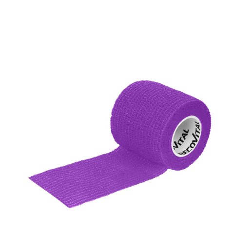 Bandaż kohezyjny 5 cm x 4,5m fioletowy GORZKI