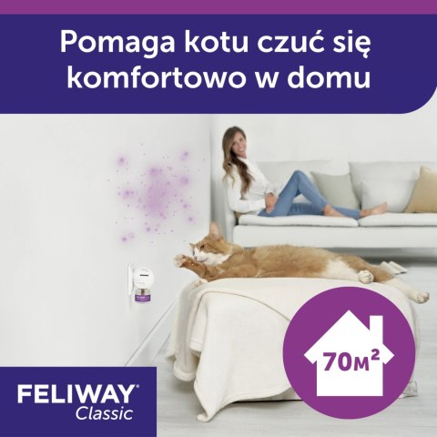 Ceva Animal Health Polska Sp. Z O.o Feliway Classic Dyfuzor 48ml