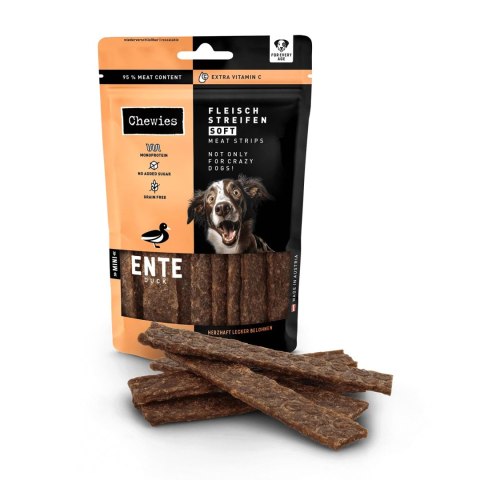 Chewies Paski 95% mięsne kaczka