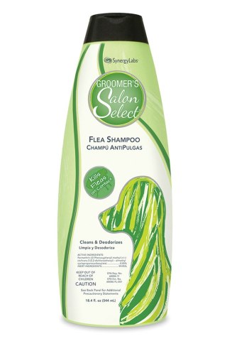Groomers Salon Select Flea Shampoo Szampon przeciw pchłom 544 ml WYPRZEDAŻ