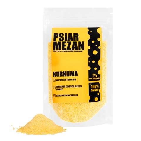 Recosnack Psiarmezan Kurkuma 200 g
