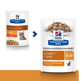 Hill's PD Prescription Diet Feline k/d Kurczak 85g