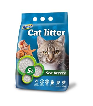 Hilton Żwirek Bentonitowy Zbrylający Dla Kota Morski 5l/4,4kg