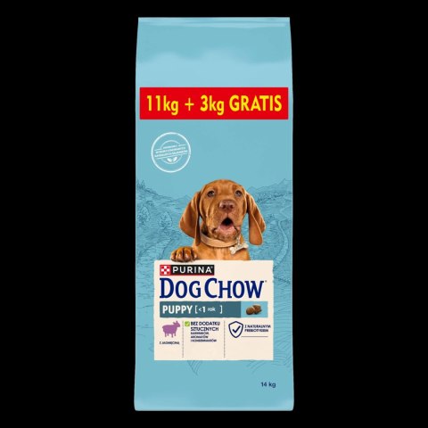 Purina Dog Chow Puppy Z Jagnięciną 14kg