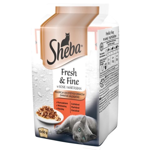 Sheba Saszetka Fresh & Fine 6x50g