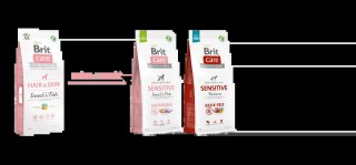 Brit Care Grain-Free Hair & Skin Owady I Ryba 1kg