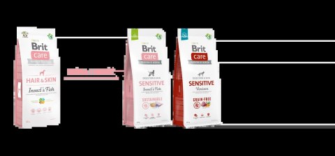 Brit Care Grain-Free Hair & Skin Owady I Ryba 1kg