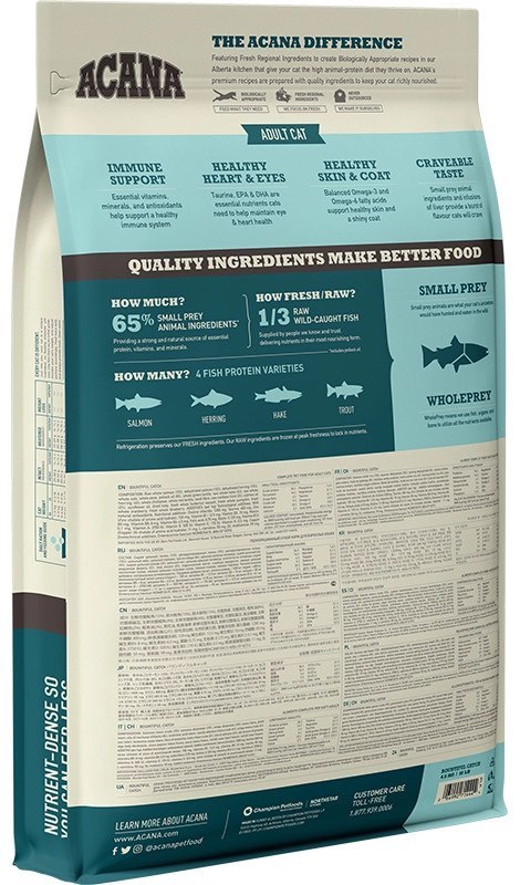 Acana Bountiful Catch Cat 4,5kg