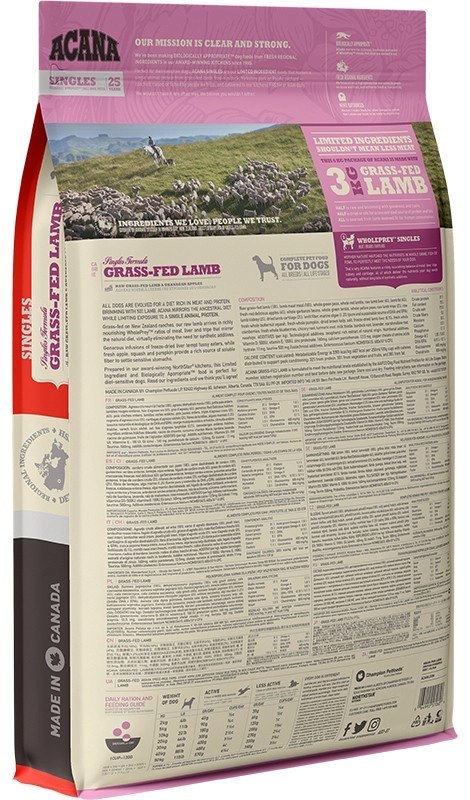 Acana Singles Grass-Fed Lamb 6kg