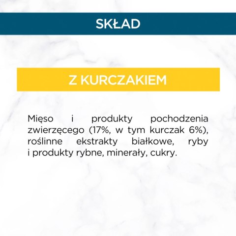 Purina Gourmet Perle Karma dla kotów mini fileciki w sosie z kurczakiem 85 g