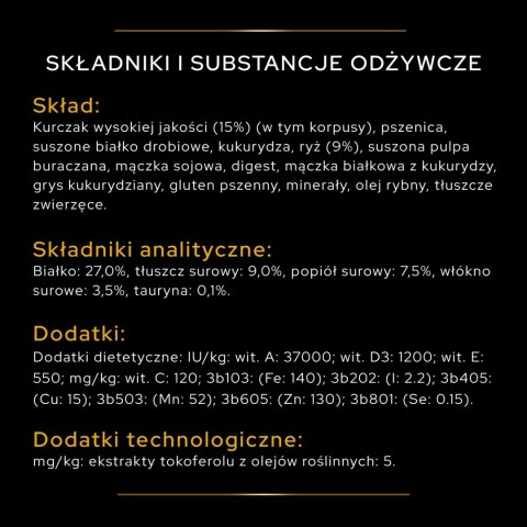 Purina Pro Plan Adult Light Optiweight Sterilised, kurczak i ryż 3kg