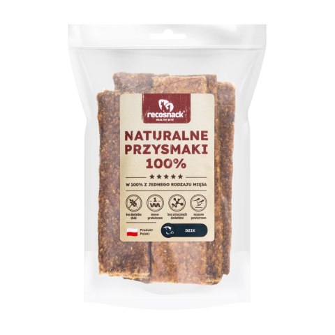 Recosnack MIĘSNE PASKI (12 cm) DZIK