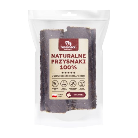 Recosnack MIĘSNE PASKI (12 cm) WOŁOWINA