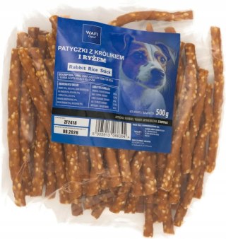 WAFI Patyczki z królikiem i ryżem 500g