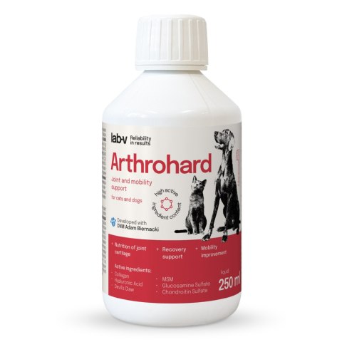 Arthrohard® Preparat Wspomagający Prawidłowy Rozwój I Funkcjonowanie Stawów U Psów I Kotów - Kolagen, Glukozamina, Chondroityna,