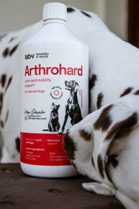 Arthrohard® Preparat Wspomagający Prawidłowy Rozwój I Funkcjonowanie Stawów U Psów I Kotów - Kolagen, Glukozamina, Chondroityna,