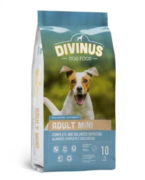 Divinus Adult Mini Karma Sucha Dla Psów Małych Ras 10kg