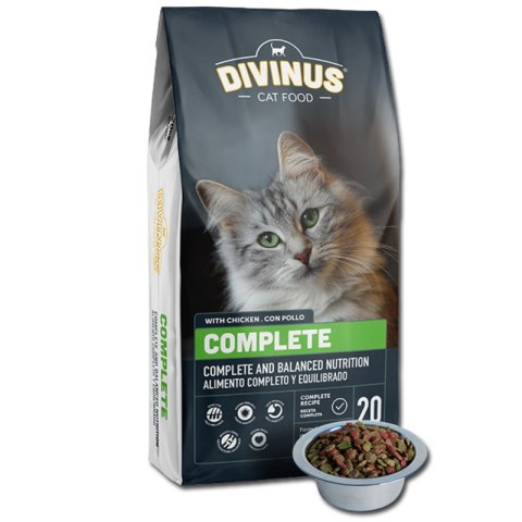 Divinus Cat Complete Karma Sucha Dla Kotów Dorosłych 2kg