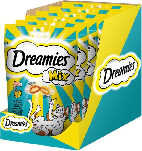 Dreamies Mix Przysmak Dla Kotów Ser Łosoś 60g