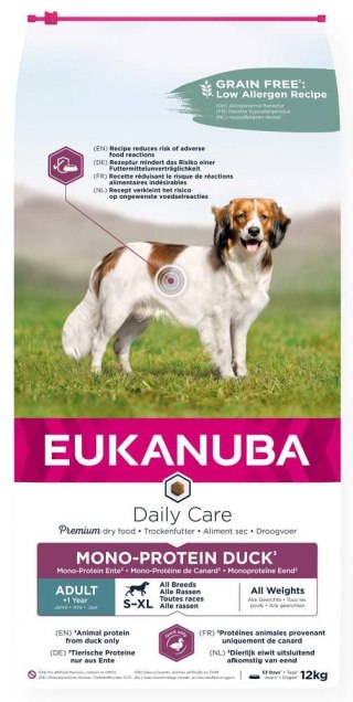 Eukanuba Daily Care Adult Mono Protein Duck 12kg