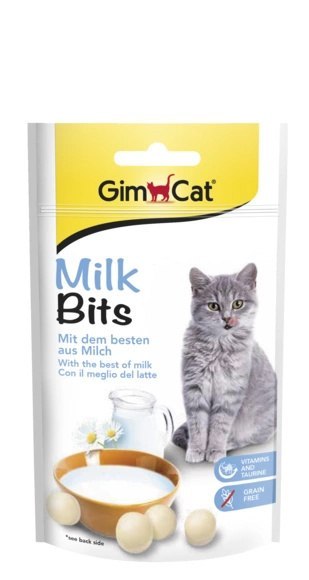 Gimcat Milkbits Przysmak Z Mlekiem Dla Kota 40g
