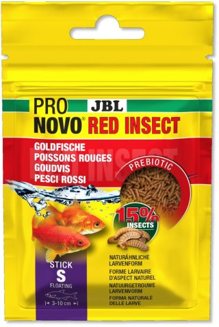 JBL ProNovo Red Insect Stick S 20ml - Dla Karasi Złocistych