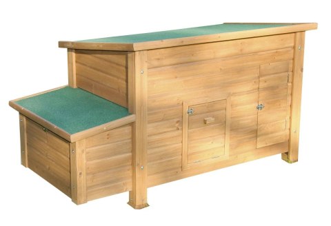 KERBL Domek dla Kur Drewniany Florentina 146 x 74 x 80 cm