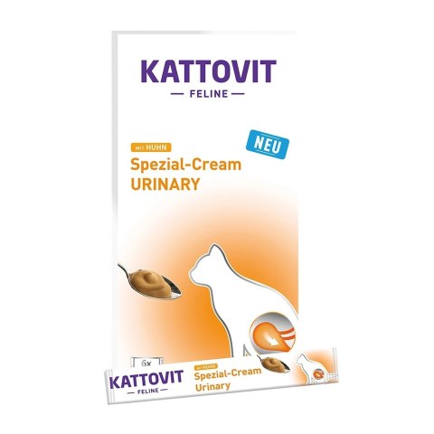 Kattovit Pasta Urinary Cream z kurczakiem 6x15g