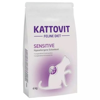 Kattovit Sensitive Karma Sucha Dla Kotów Z Alergią I Nietolerancją 4kg