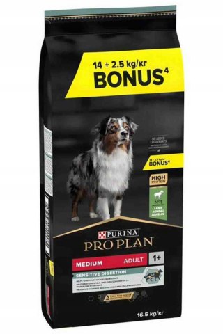 Purina Pro Plan Sensitive Digestion Jagnięcina 14kg + 2,5kg