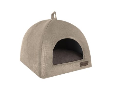 RECOBED® Budka Dla Psa Siberian Beżowa M 50x50 Cm