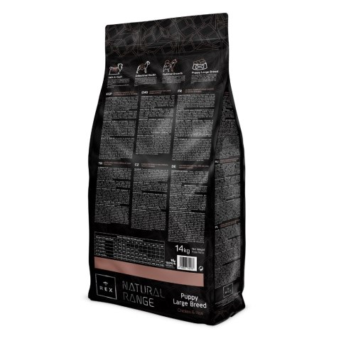 Rex Natural Range Puppy Large Breed Chicken & Rice 14kg