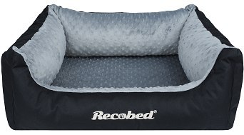 Recobed Sargasso Kanapa Dla Psa Czarno Szara M 80x65cm