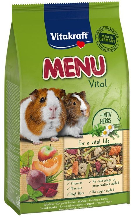 VITAKRAFT Premium Menu Pokarm dla Świnki Morskiej 1 kg