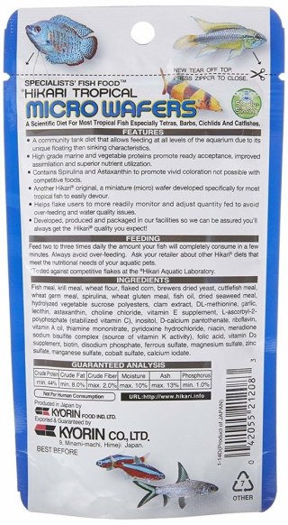 HIKARI Tropoical Micro Wafers 45g