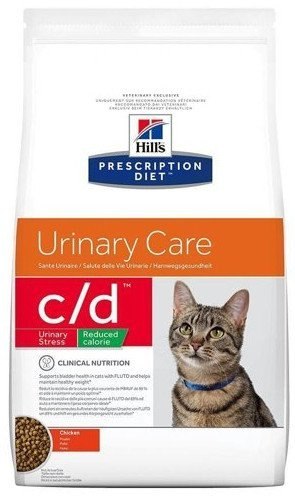 HILL'S Prescription Diet Feline c/d Multicare Urinary Stress Reduced Calorie - 4 kg