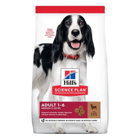 HILL'S Science Plan Canine Adult Medium Lamb & Rice 2,5 kg - sucha karma dla psów średnich ras
