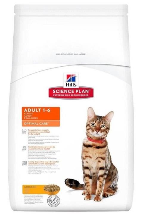 HILL'S Science Plan Feline Adult Kurczak - 2 kg