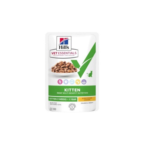 HILL'S VET Feline Kitten Growth Chicken 85g saszetka
