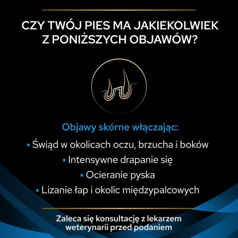 PRO PLAN Veterinary Diets Dermatosis Karma dla psów 1,5 kg