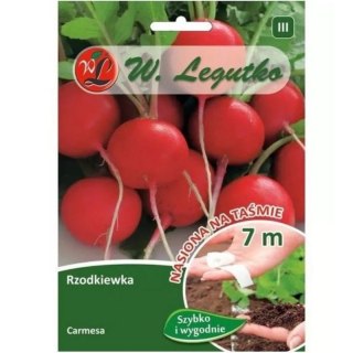 Rzodkiewka 'Carmesa' - czerwona, okrągła