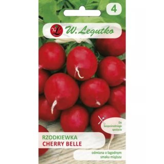 Rzodkiewka Cherry Belle - okrągła, czerwona