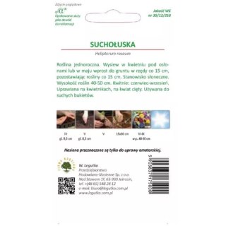 Suchołuska (Suchlin różowy) mieszanka