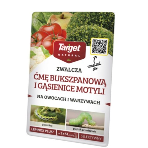 Insektycyd biologiczny Lepinox Plus na ćmę bukszpanową 3x10 g