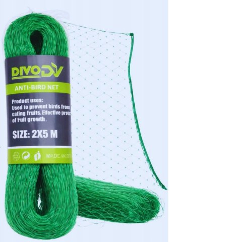 Siatka ochronna przeciw ptakom 2x5m