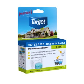 Tabletki biologiczne do szamb i oczyszczalni 6 szt.
