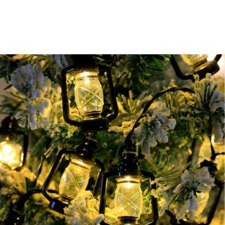 Girlanda ogrodowa solarna 30 lampionów LED