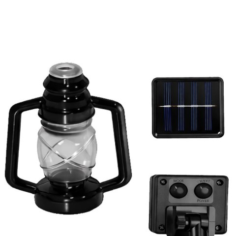 Girlanda ogrodowa solarna 30 lampionów LED