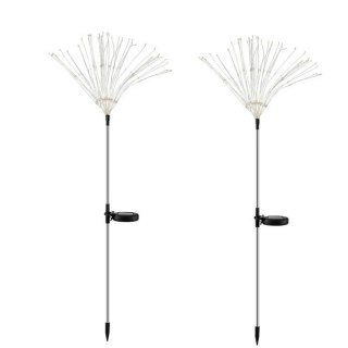 Lampa solarna ogrodowa dmuchawiec LED - 2 szt.