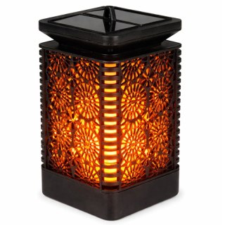 Lampion ozdobny LED solarny z czujnikiem zmierzchu